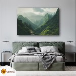 Fotodrobė "Cloudy day in the mountains" Fotodrobės interjerui | Colorbee.lt